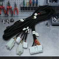 Cableado para Calefacción de Asientos de Coche, Cable con Núcleo de Cobre, Impermeable IP67, 12V/24V, Revestimiento de Silicona, Conector Electrónico