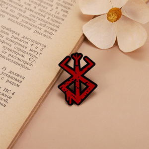 Groothandel Metalen Anime Pins Souvenir Metalen Berserk Broche Speld Game Thema Emaille Reversspeldjes voor Tassen en Kleding Metalen Ambachten - Product Image 5