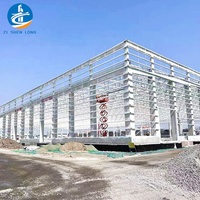 Estructuras de Acero Prefabricadas para Almacenes, Talleres de Construcción con Perfiles de Acero