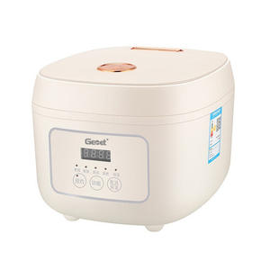 Olla arrocera inteligente Geet de 5L eléctrica con función de temporizador para arroz y sopa, multifuncional con olla interior antiadherente. - Product Image 4