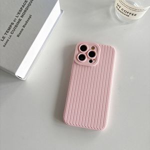 Funda para iPhone 16 Pro Max, textura tejida minimalista, recortes precisos, protección completa a prueba de golpes - Product Image 5