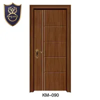 סין יצרן באיכות גבוהה סומק הפנימי עץ דלת עיצוב חדר שינה מודרני עץ דלתות עבור בית