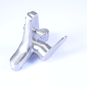 Robinet de douche à poignée unique Zimani en acier inoxydable 304 avec cartouche céramique pour vanne de mélange de baignoire - Product Image 1