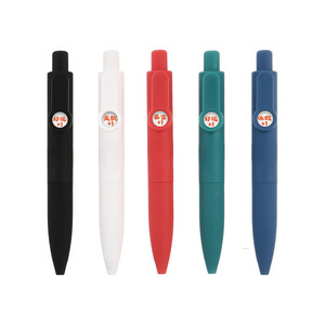 Jump Pocket Pen 0.5mm Gel Ink <b>Plastic</b> Customizable Promotional Pen Click Activated Mini Signature Pen - Product Image 5