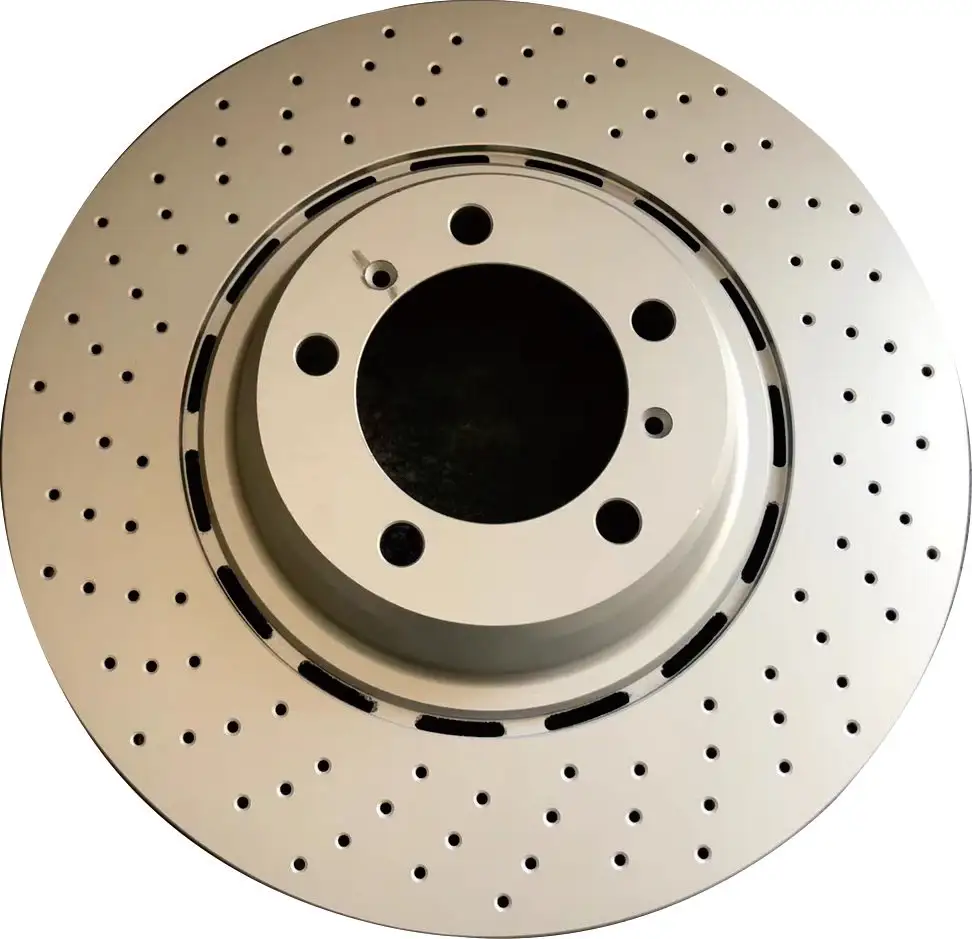 Disco de freno de cerámica de coche de Rotor de disco trasero de pieza de automóvil de alta calidad para TOYOTA PONTIAC