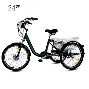 <span class=keywords><strong>Triciclo</strong></span> Eléctrico de 24 Pulgadas con Batería de Litio de 48V, Asistencia de Pedaleo, Carga Frontal y <span class=keywords><strong>Plegable</strong></span> para Desplazamientos Urbanos - Product Image 2