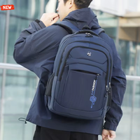 Sac à dos pour ordinateur portable, antivol, grand format, tendance, imperméable, pour étudiants, avec logo personnalisé