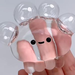 Juguete antiestrés de medusa transparente Xiaohongshu, el mismo estilo de Xiaohongshu, juguete para apretar y aliviar el estrés, de rebote lento. - Product Image 2