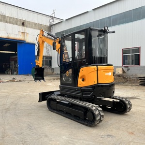 Miniexcavadora de 4 toneladas para construcción, precio barato, excavadora sobre orugas a la venta, 1 año de garantía con motor/bomba Liyuan - Product Image 5