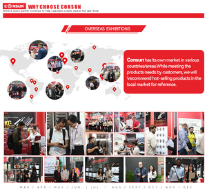 Consun Tủ bóng mang mở rộng đầy đủ đẩy mở mềm đóng đường sắt trượt ngăn kéo Kính thiên văn nhà bếp mềm đóng Ngăn kéo trượt - Product Image 6