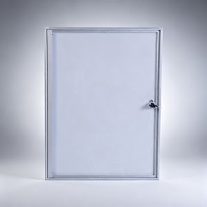 Cadre d'affichage mural à dimensions personnalisables avec serrure et couvercle transparent pour une visualisation facile et un rangement sécurisé - Product Image 1