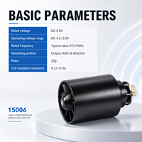 Moteur BLDC GCF25L15006 5V DC avec vitesse de ventilation de 9 m/s pour ventilateur
