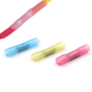 ขั้วต่อสายไฟแบบหดด้วยความร้อนสีน้ำเงิน AWG16-14, ขั้วต่อสายไฟแบบหดด้วยความร้อนเกรดสำหรับงานทางทะเล - Product Image 2