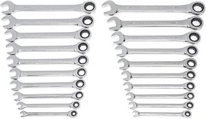 8mm-32mm Metric <strong>Ratcheting</strong> Combination <strong>Wrench</strong> Spanner Set Open End Carbon Steel OEM Customizable SAE/Metric Measurement System - Product Image 3