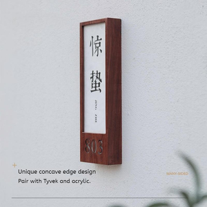 ป้ายหน้าร้านอะคริลิค ลายไม้ กระดาษดูปองท์ ตัดแบบไลท์บ็อกซ์ พร้อมตัวอักษรเรืองแสง กันน้ำ IP65 พร้อมรีโมทคอนโทรล - Product Image 4