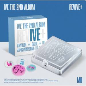 อัลบั้มชุดที่ 2 ของ IVE รุ่น REVIVE MD เวอร์ชั่น ENHYPEN อุปกรณ์เสริมทางเทคนิค อัลบั้มวงไอดอลเกาหลีของแท้ ของสะสม ซีดี เครื่องเล่นดีวีดี/วีซีดีแบบพกพา - Product Image 3