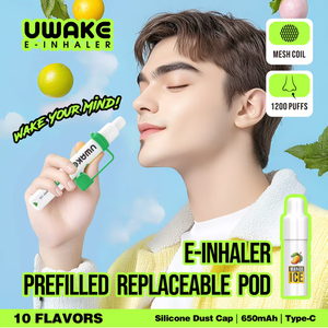 Inhalateur d'aromathérapie à inhalateur nasal Uwake pour augmenter la concentration et la vitesse mentale - Product Image 5