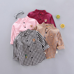 Chemise pour bébé garçon, vêtements pour enfants, chemisier, t-shirt en coton pour bébé garçon - Product Image 1