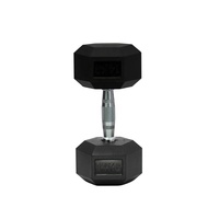 Ensemble d'haltères hexagonales en caoutchouc pour la musculation des bras, entraînement pour homme et femme