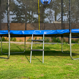 <span class=keywords><strong>Trampoline</strong></span> Zoshine, grand <span class=keywords><strong>trampoline</strong></span> rectangulaire d'extérieur, robuste, résistant aux intempéries, conforme à la norme ASTM, avec <span class=keywords><strong>filet</strong></span> et échelle <span class=keywords><strong>pour</strong></span> enfants et adultes - Product Image 5