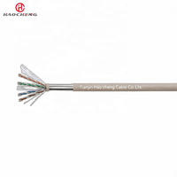 Câble CAT7 stable et fiable SFTP en cuivre pur, adapté aux ordinateurs, câble Ethernet Cat 7 23AWG