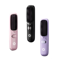 Lisseur de cheveux portable anti-brûlure : simplifie les étapes quotidiennes de soin des cheveux et maintient une texture douce et soyeuse