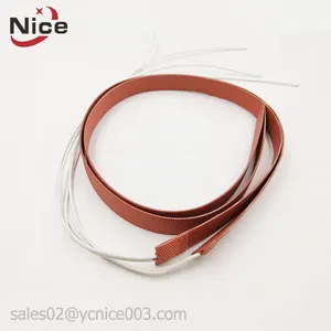 15mm 20mm 25mm Flexible silicone pad 80W belt pipe heater