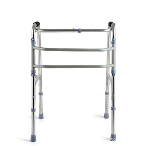 รถช่วยเดินสแตนเลสกันลื่นสำหรับผู้สูงอายุ ปรับความสูงได้ 45 ซม. - Product Image 1