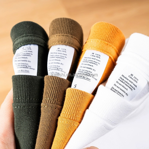 T-shirt de luxe personnalisé 300gsm coton T-Shirt lourd été 2025 Streetwear T-shirt blanc en gros Boxy recadrée t-shirts hommes - Product Image 3