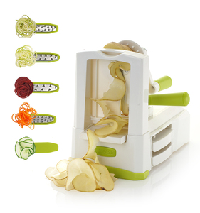 <span class=keywords><strong>Meilleure</strong></span> vente Spiralizer manuel Robot culinaire Coupe-<span class=keywords><strong>légumes</strong></span> et fruits Hachoir et <span class=keywords><strong>râpe</strong></span> pour fruits et pommes de terre - Product Image 1