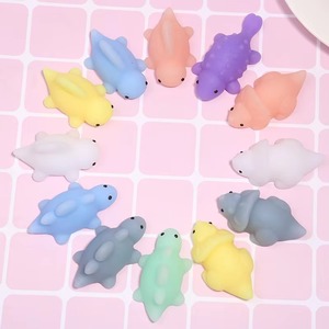 Fun <b>Squish</b> TPR Rubber Squeeze <b>Toy</b> Simulation Animal Cute Stress Relief Pinch Decompression <b>Toy</b> for Age 5-7 Years Unisex - Product Image 1