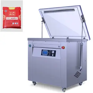 Machine automatique d'emballage sous vide de riz machine d'emballage sous vide de brique pour riz noix de cajou grain 1kg 5kg 10kg machine d'emballage de riz