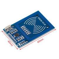 Lector de Tarjetas RFID RC522 MFRC522, Sensor de Proximidad, Módulo de Inducción, MFRC-522