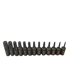 Đầy đủ thông số kỹ thuật S2 thép từ Hex inch không khí bit 25mm an ninh inch Hex Bit phổ bộ phận công cụ tuốc nơ vít khoan bit - Product Image 1