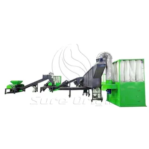 The latest Waste scrap copper aluminum radiator separator recycling machine product plant