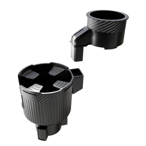 Popular Hot-Selling CARFU BLACK ABS 2 Drink Holder Car Interior Kit <b>AC</b>-2391 Enhanced Stability Extender - Product Image 5