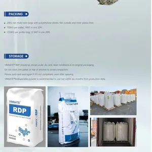 Building Additives Rdp/vae Powder Vinyl Acetate Ethylene Copolymer Redispersible Vae Rdp Powder Redispersible Polymer Suppliers