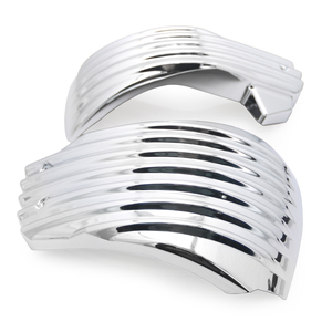 Couvercle latéral de batterie Faring Covers Chrome pour Harley Softail <span class=keywords><strong>M8</strong></span> Breakout Fat Boy FXDR <span class=keywords><strong>Street</strong></span> Fat <span class=keywords><strong>BOB</strong></span> Slim FLSL 18-21 - Product Image 2