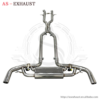 Sistema de Escape Catback con Válvulas SS304 para Mercedes GLE63 ML63 W166, Sistema de Silenciador de Alto Rendimiento con Control Remoto