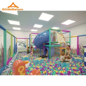 Best Price Indoor Playground Jungle Quest Expedition Rainforest Custom Indoor Playground Equipment Kids' Paradise