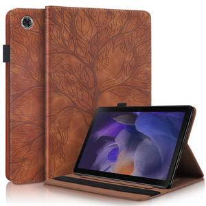 Funda protectora para tableta de cuero PU con patrón de árbol en relieve para <span class=keywords><strong>Samsung</strong></span> <span class=keywords><strong>Galaxy</strong></span> <span class=keywords><strong>Tab</strong></span> A9 Plus A9 A8 S9 S9FE, funda protectora para tableta con ranura para tarjeta - Product Image 6