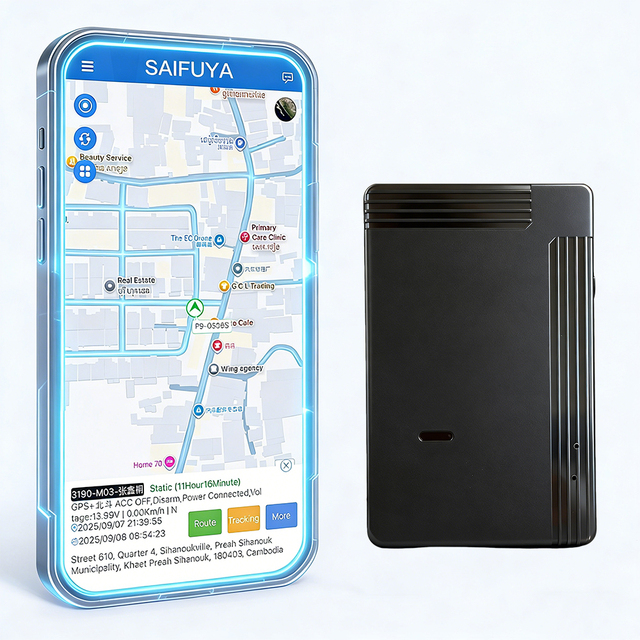 Mini 4G GPS Tracker GPRS/GSM/WiFi Elderly Wallet Luggage Locator Apple/Android Compatible Over-Speed Warning Durable Plastic