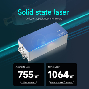 <span class=keywords><strong>Alex</strong></span> Andrite Haute 755nm 1064nm <span class=keywords><strong>Alex</strong></span> Max Pro Q-Switched NdYag Laser Hair Removal Machine Commercial Use TEC Cooling System Skin - Product Image 5