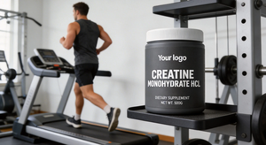 Suplemen Olahraga Alami Creatine Monohydrate HCl Bubuk 80/200 Mesh Dewasa 99% HPLC Dukungan Kekebalan Tubuh Pertumbuhan Otot - Product Image 4