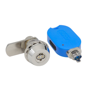 Serrure à came électronique passive M5 sans entretien pour armoires industrielles avec accès par clé électronique intelligente et journalisation des accès - Product Image 3