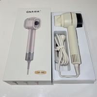 Brosse lissante à cheveux à ions négatifs haute vitesse 100 millions, sèche-cheveux puissant 1500w, sèche-cheveux portable pour la maison