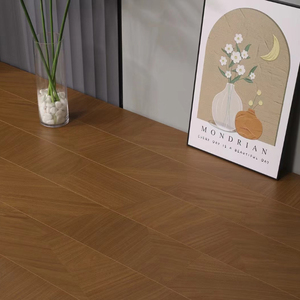 Conception européenne moderne Nouveau parquet <span class=keywords><strong>hybride</strong></span> à trois couches en bois d'ingénierie Intérieur lisse Espèces de chêne blanc pour le salon - Product Image 5