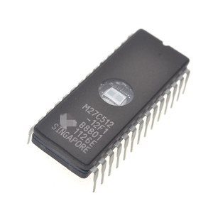 Chips IC EPROM Originales M27C512-12F1 M27C512-10F1 27C512 DIP-28, Circuito Integrado de Unidad - Product Image 1