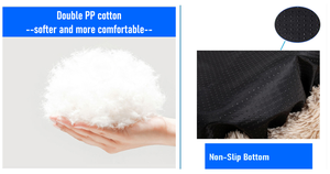 Heißer Verkauf Custom Pet Betten Cozy Donut Wasserdichte Luxus Hund Katze Bett Keine Slip Bunte Plüsch Bett Flauschigen - Product Image 3