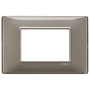 Vimar Wall <b>Switch</b> Plate 17x8 In Ash Color - Product Image 1